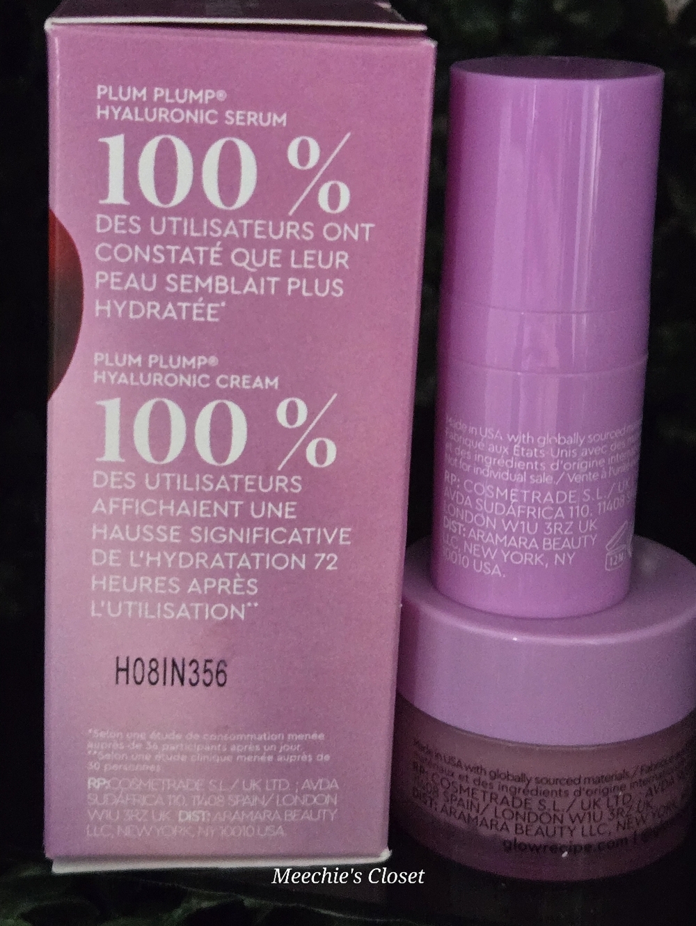 Glow Recipe Plum Plump Plump & Balance Hyaluronic Kit (Serum + Cream) - Picture 5 of 10